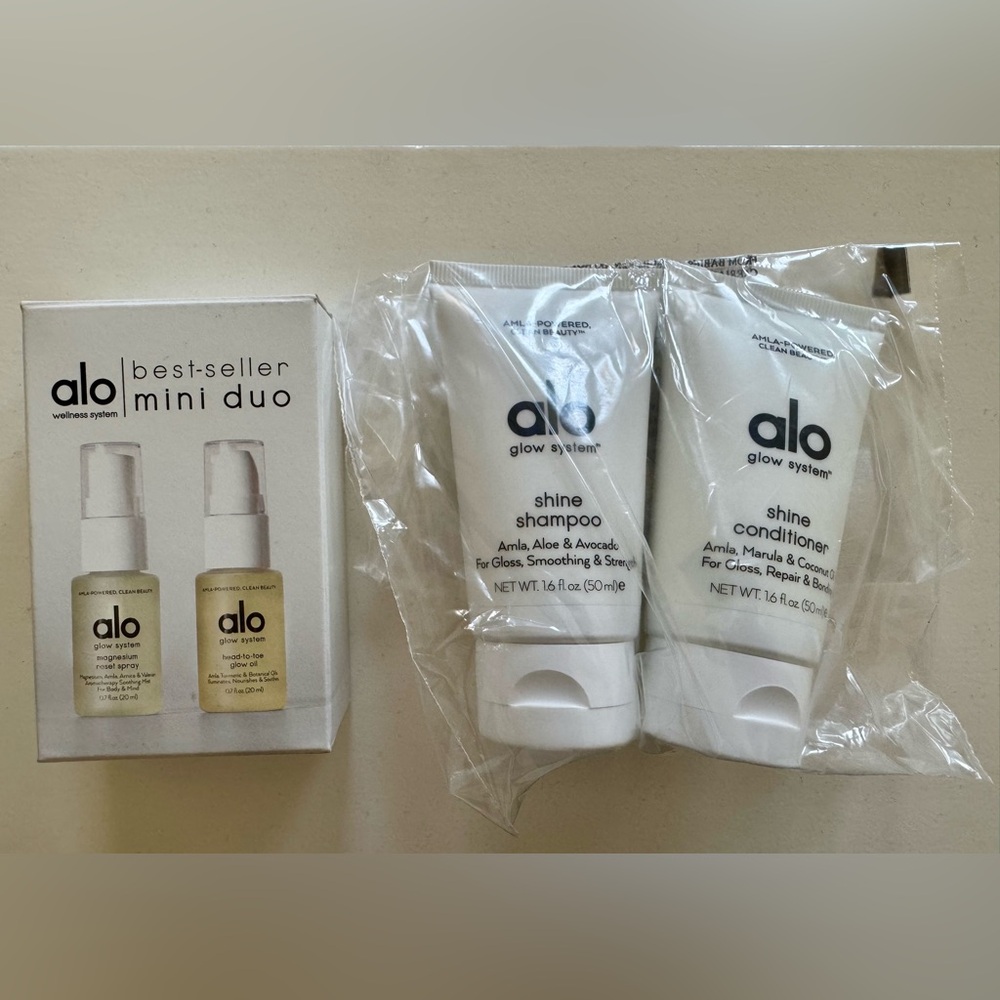 ALO Yoga Shine Shampoo and Conditioner Mini Duo